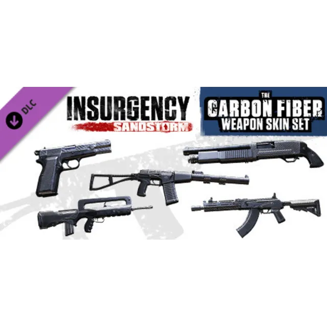 Insurgency: Sandstorm - Carbon Fiber Weapon Skin Set