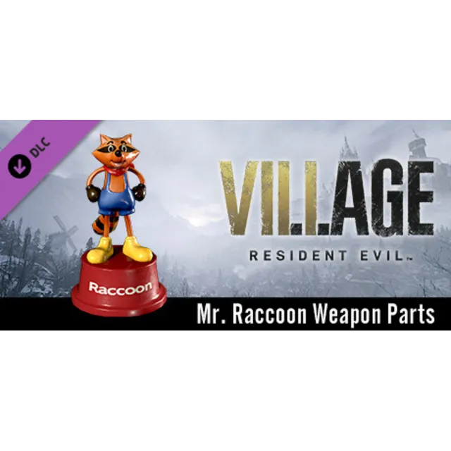 Resident Evil Village - Mr. Raccoon Weapon Charm DLC