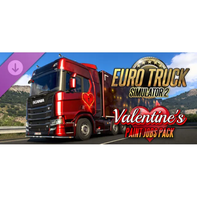 Euro Truck Simulator 2 - Valentine's Paint Jobs Pack