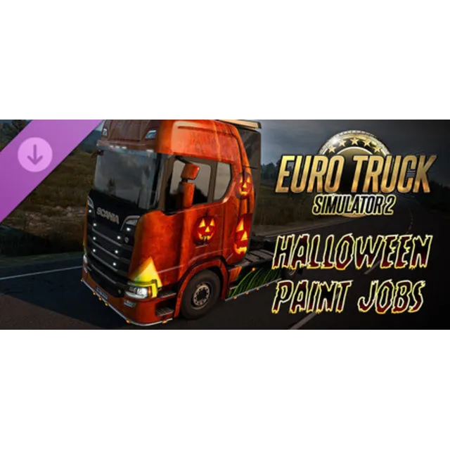 Euro Truck Simulator 2 - Halloween Paint Jobs Pack DLC