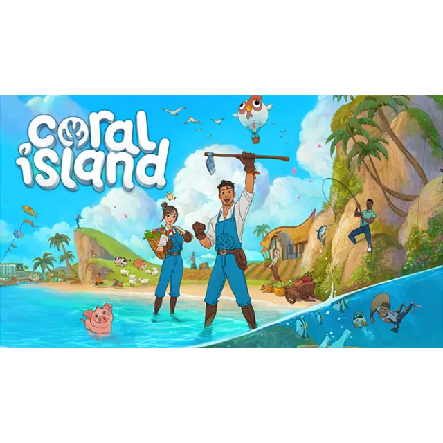🔥 Coral Island | Steam РУ+UA+KZ+СНГ🔥