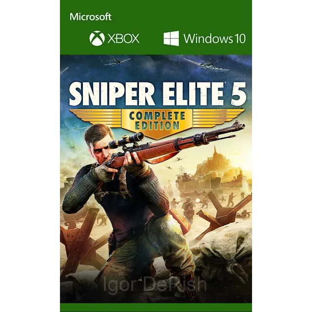 ✅ Sniper Elite 5 Complete Edition XBOX ONE SERIES X|S PC Ключ