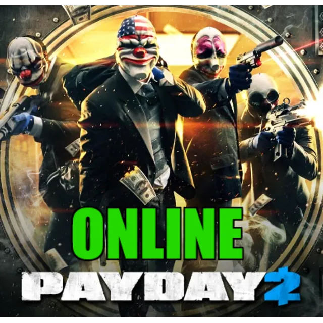 PAYDAY 2 - ОНЛАЙН・Аренда STEAM Аккаунт