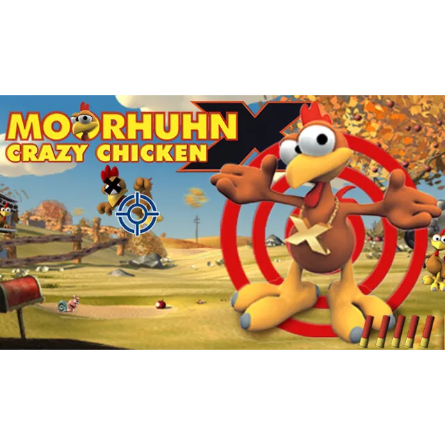 🔥 Moorhuhn X - Crazy Chicken X | Steam РУ+UA+KZ+СНГ🔥