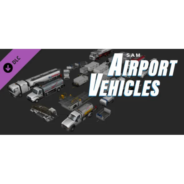 X-Plane 11 - Add-on: SAM AirportVehicles DLC