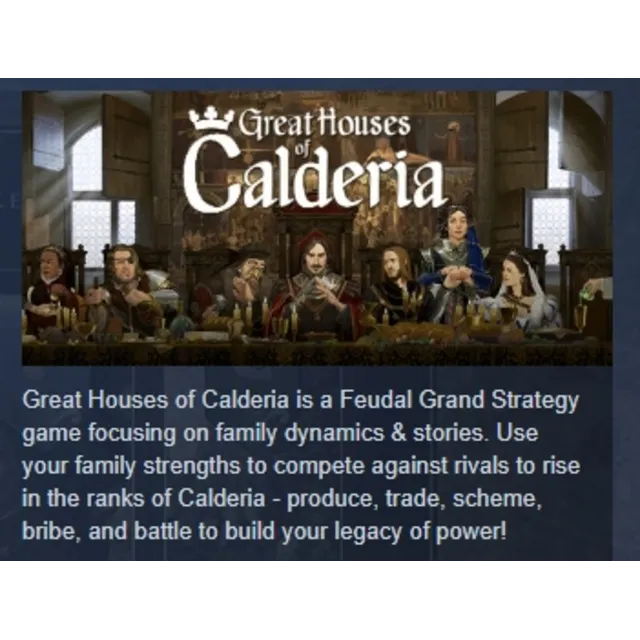 Great Houses of Calderia АВТОДОСТАВКА STEAM GLOBAL МГНОВЕННО ЛИЦЕНЗИЯ