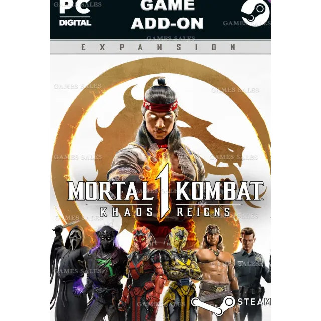 Mortal Kombat 1 Premium+Акаунт+ВСЕ DLC+Steam🌎