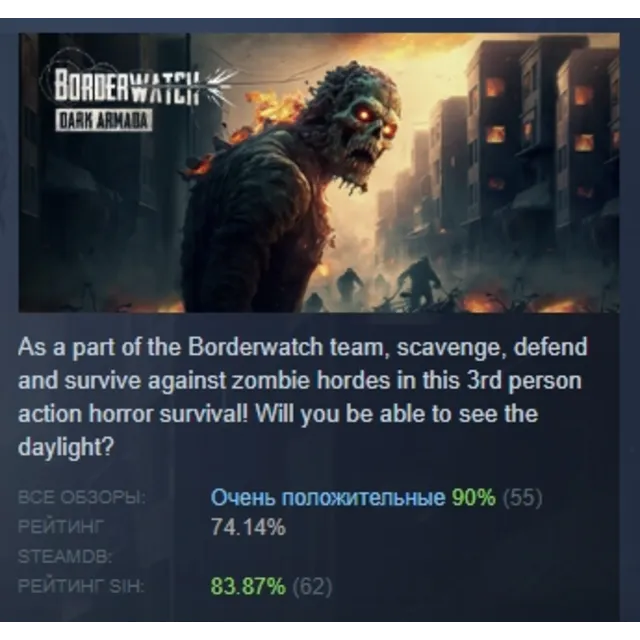 Borderwatch: Dark Armada АВТОДОСТАВКА STEAM GLOBAL МГНОВЕННО ЛИЦЕНЗИЯ