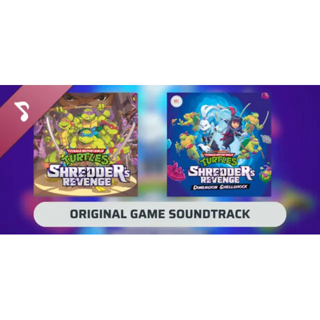 TNMT Shredder's Revenge Soundtrack Steam OST DLC