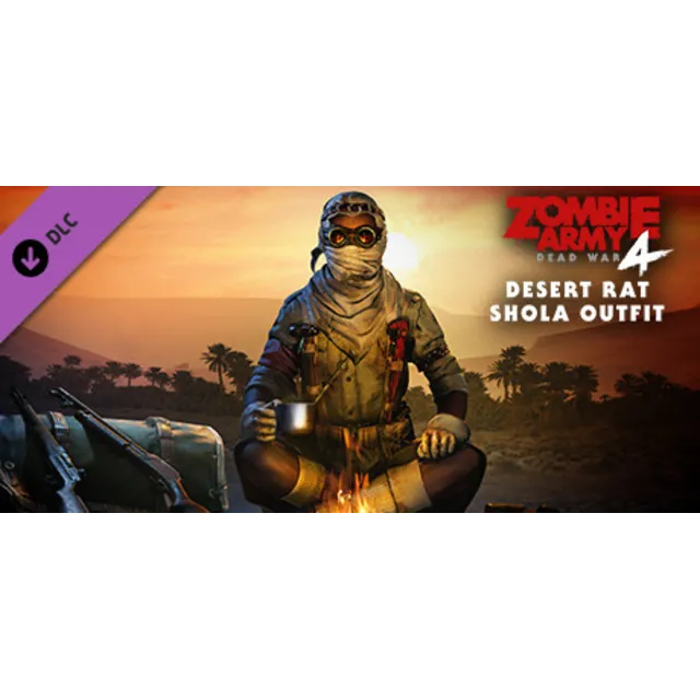 Zombie Army 4: Desert Rat Shola Outfit DLC - STEAM RU