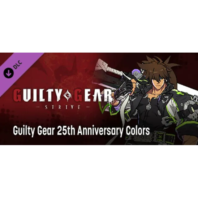 GGST Guilty Gear 25th Anniversary Colors DLC