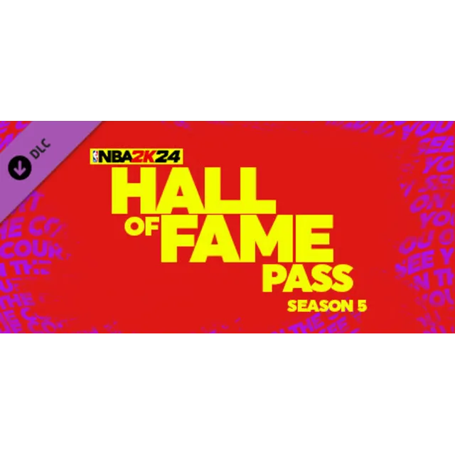 Сезонный абонемент NBA 2K24 Hall of Fame Pass: Season 5