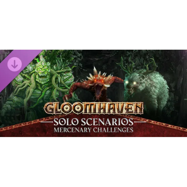 Gloomhaven - Solo Scenarios: Mercenary Challenges DLC