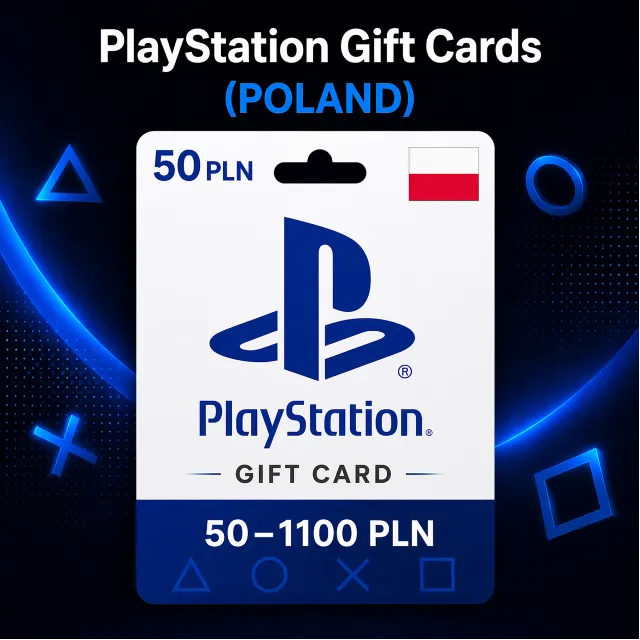PlayStation Gift Cards Польша (PL) 50–1100 PLN | Коды пополнения PSN