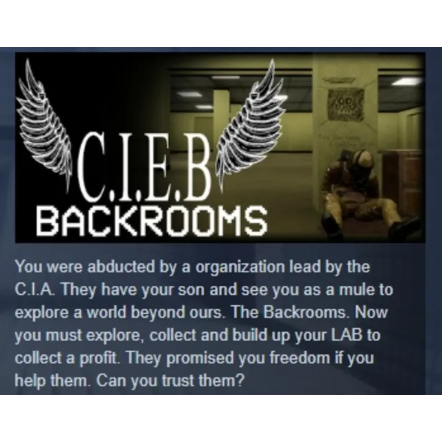 C.I.E.B The Backrooms Project АВТОДОСТАВКА STEAM GLOBAL МГНОВЕННО ЛИЦЕНЗИЯ