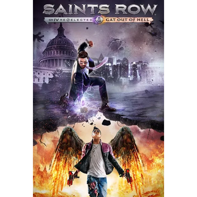 ✅ Saints Row IV: Re-Elected &amp; Gat out of Hell Xbox ключ