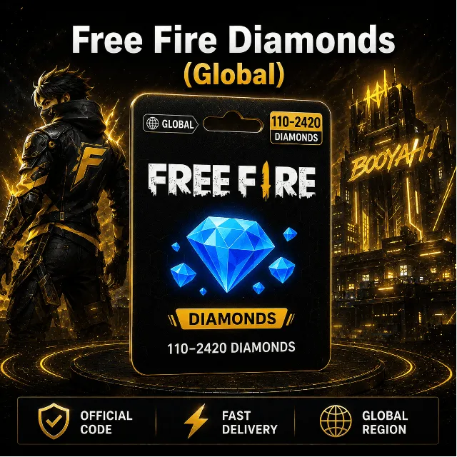 Free Fire | 110 - 2420 Алмазов | Код пополнения (Все регионы)