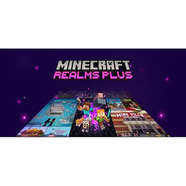 ✅Подписка Minecraft Realms Plus 1 мес✅Активация