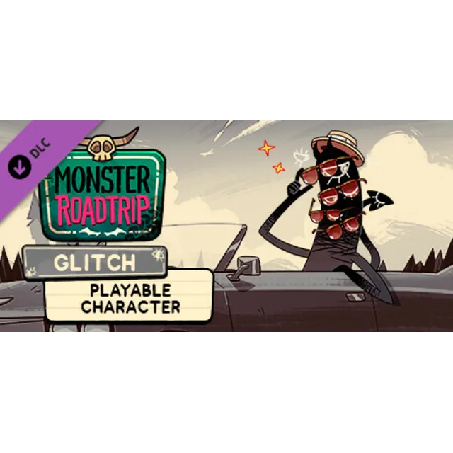 Monster Roadtrip Playable character - Glitch DLC