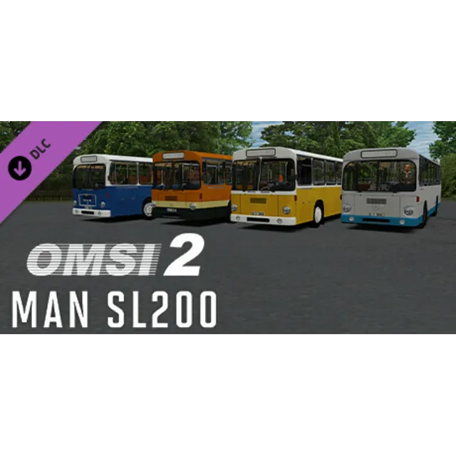 OMSI 2 Add-On MAN SL200 DLC * STEAM RU ⚡ АВТО 💳0%