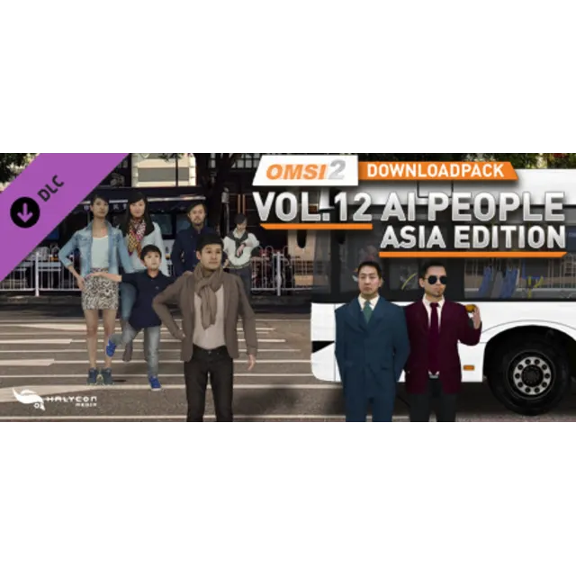 OMSI 2 Add-on Downloadpack Vol. 12 – KI-Menschen - Asie