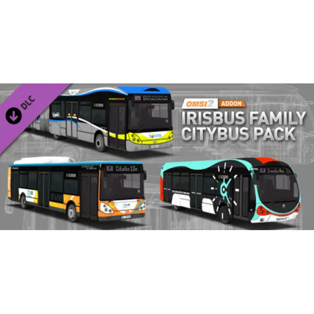 OMSI 2 - Add-on Irisbus Familie – Citybus Pack DLC