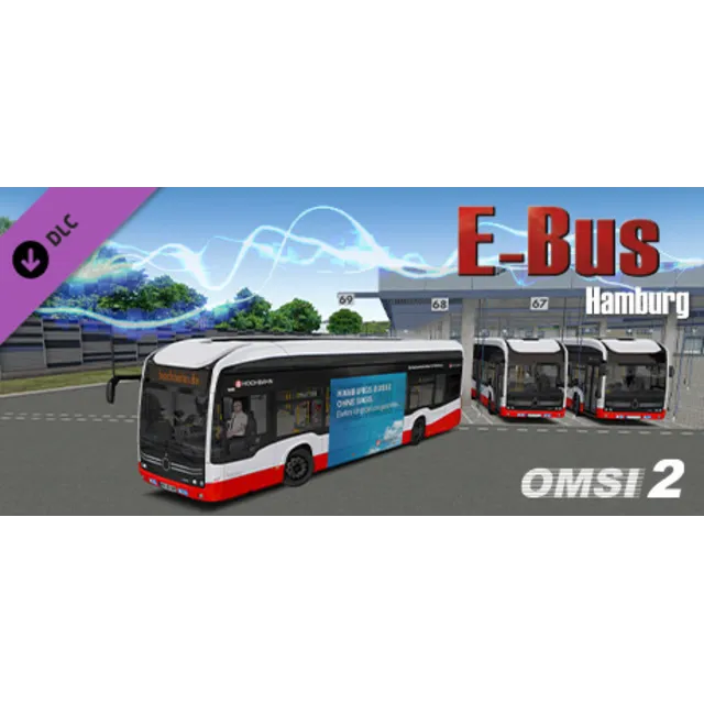 OMSI 2 Add-On E-Bus Hamburg DLC * STEAM RU ⚡ АВТО 💳0%