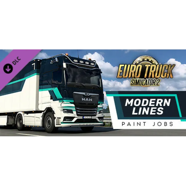 Euro Truck Simulator 2 - Modern Lines Paint Jobs Pack