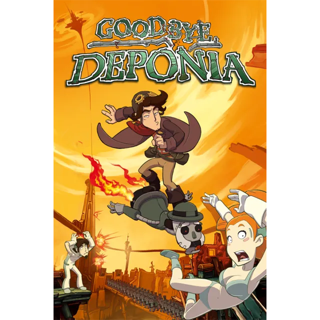 ✅ Goodbye Deponia Xbox One &amp; Xbox Series X|S ключ