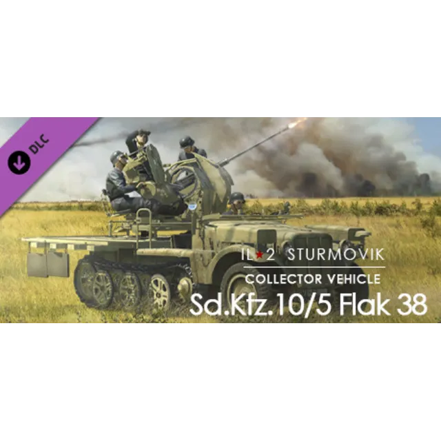 IL-2 Sturmovik: Sd.Kfz. 10/5 Flak 38 Anti-Aircraft Gun