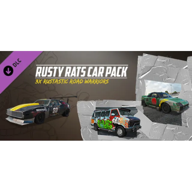 Wreckfest - Rusty Rats Car Pack DLC * STEAM RU ⚡