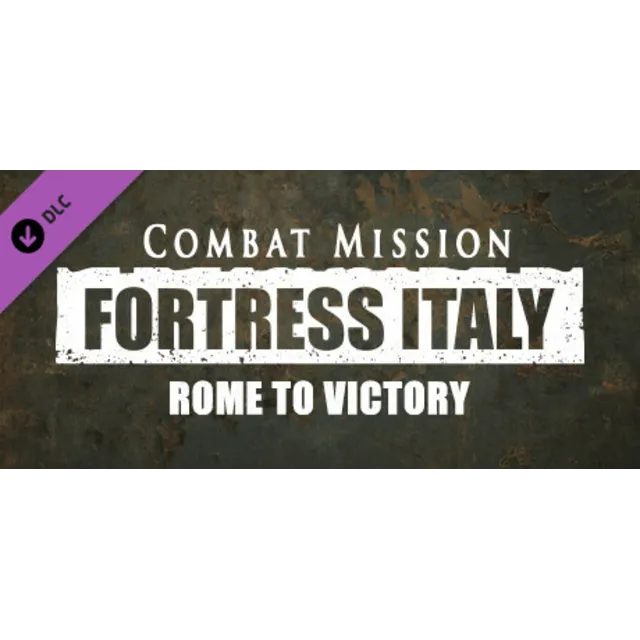 Combat Mission: Fortress Italy - Rome to Victory DLC