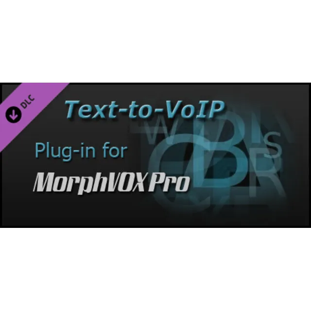 MorphVOX Pro - Text-To-VoIP DLC * STEAM RU ⚡ АВТО 💳0%