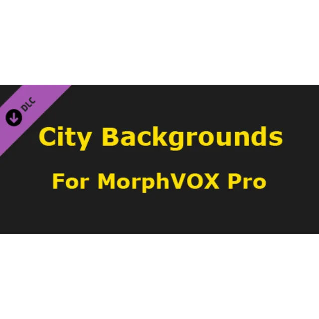 MorphVOX Pro - City Backgrounds DLC * STEAM RU ⚡