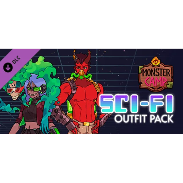 Monster Camp Outfit Pack - Sci-Fi DLC * STEAM RU ⚡