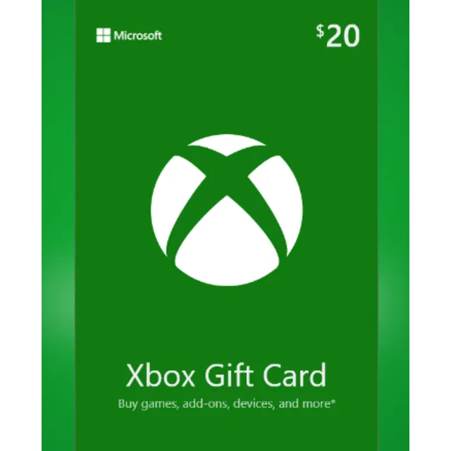 ✅Xbox Microsoft Gift Card  20 USD💲🔑(USA)