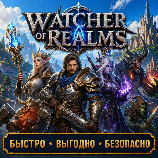 Watcher of Realms АЛМАЗЫ ДОНАТ Быстрая доставка! Скидки!