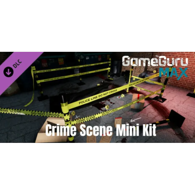 GameGuru MAX Modern Day Mini Kit - Crime Scene DLC