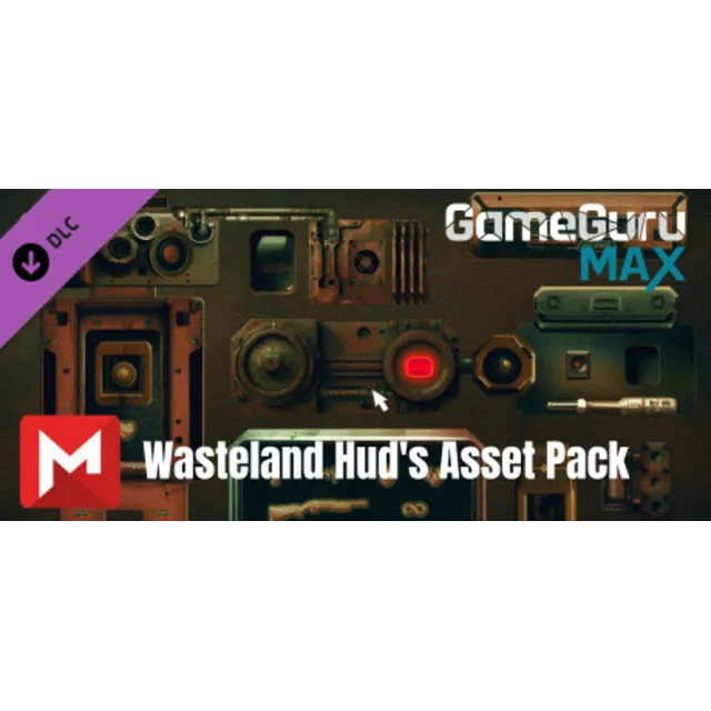 GameGuru MAX Wasteland Asset Pack - HUD's Volume 1 DLC