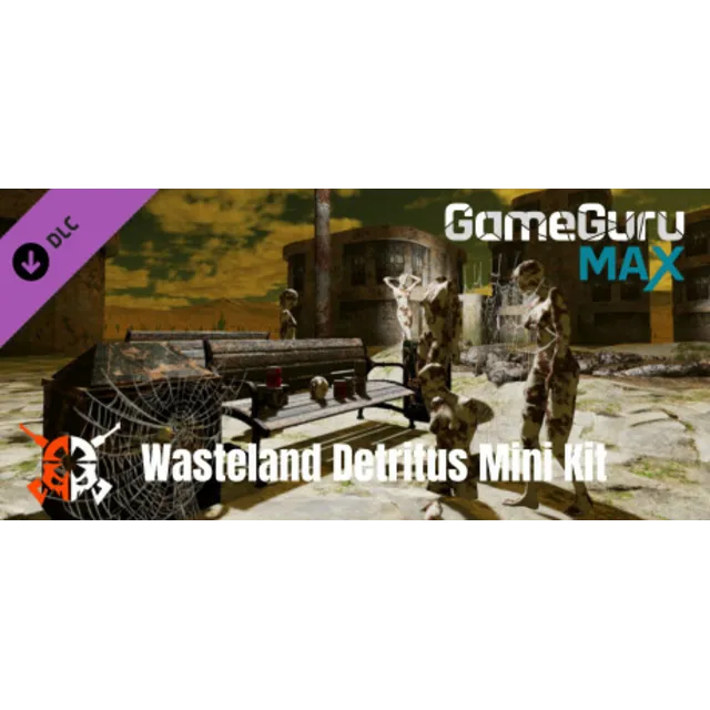 GameGuru MAX Wasteland Mini Kit - Detritus DLC