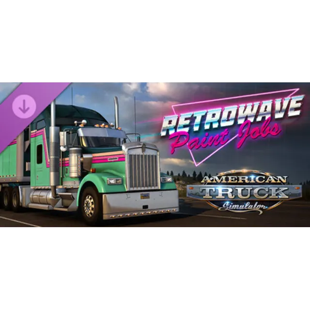 American Truck Simulator - Retrowave Paint Jobs Pack
