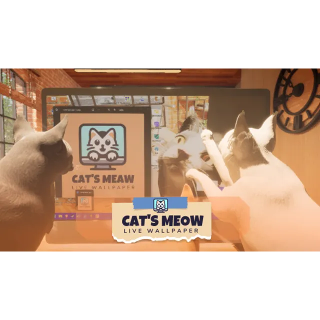 🔥 Cat's Meow Live Wallpaper | Steam РУ+UA+KZ+СНГ🔥