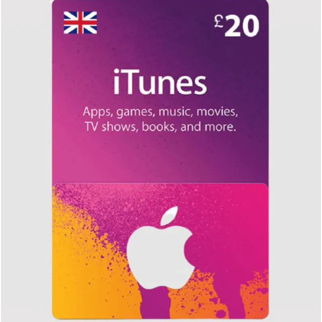 🍏iTunes &amp; App Store 🍏Gift Card 20 GBP - UK Instant⚡