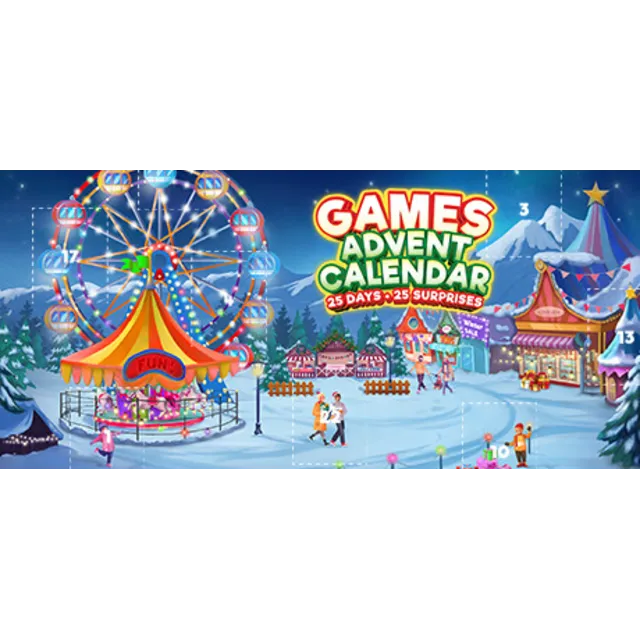 Games Advent Calendar - 25 Days - 25 Surprises