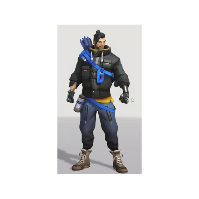 HANZO OVERWATCH:  ПРОВЕРЕН И ГОТОВ К 3D ПЕЧАТИ
