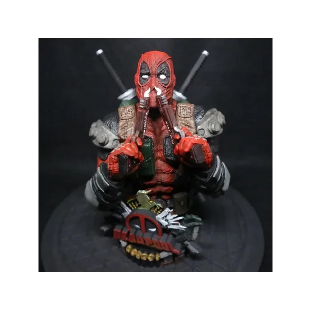 MARVEL DEADPOOL BUST:  ПРОВЕРЕН И ГОТОВ К 3D ПЕЧАТИ