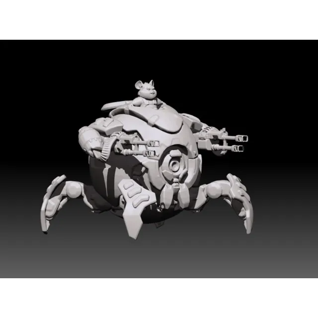 WRECKING BALL OVERWATCH:  ПРОВЕРЕН И ГОТОВ К 3D ПЕЧАТИ