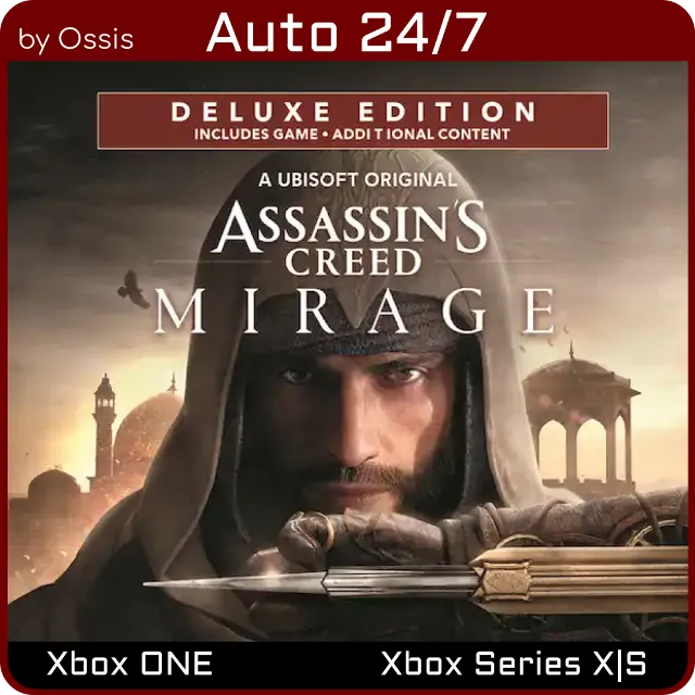 24/7 XBOX Assassin’s Creed Mirage Deluxe