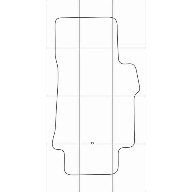HYUNDAI H1 8-seats 2008-- Лекала автоковриков