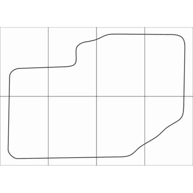 HYUNDAI TERRACAN 2001-2007 Лекала автоковриков
